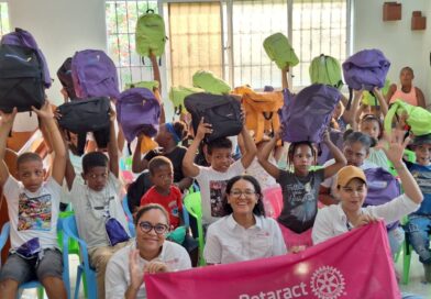 Club Rotaract San Cristóbal realizó con éxito jornada a la Escuela con Rotaract