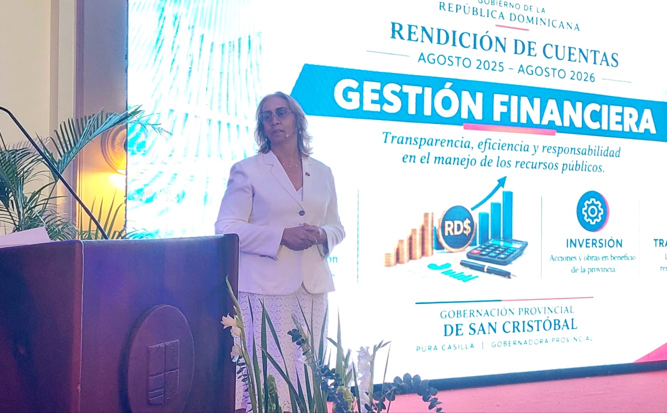 Gobernadora Pura Casilla presenta memorias de gestión 2025-2026