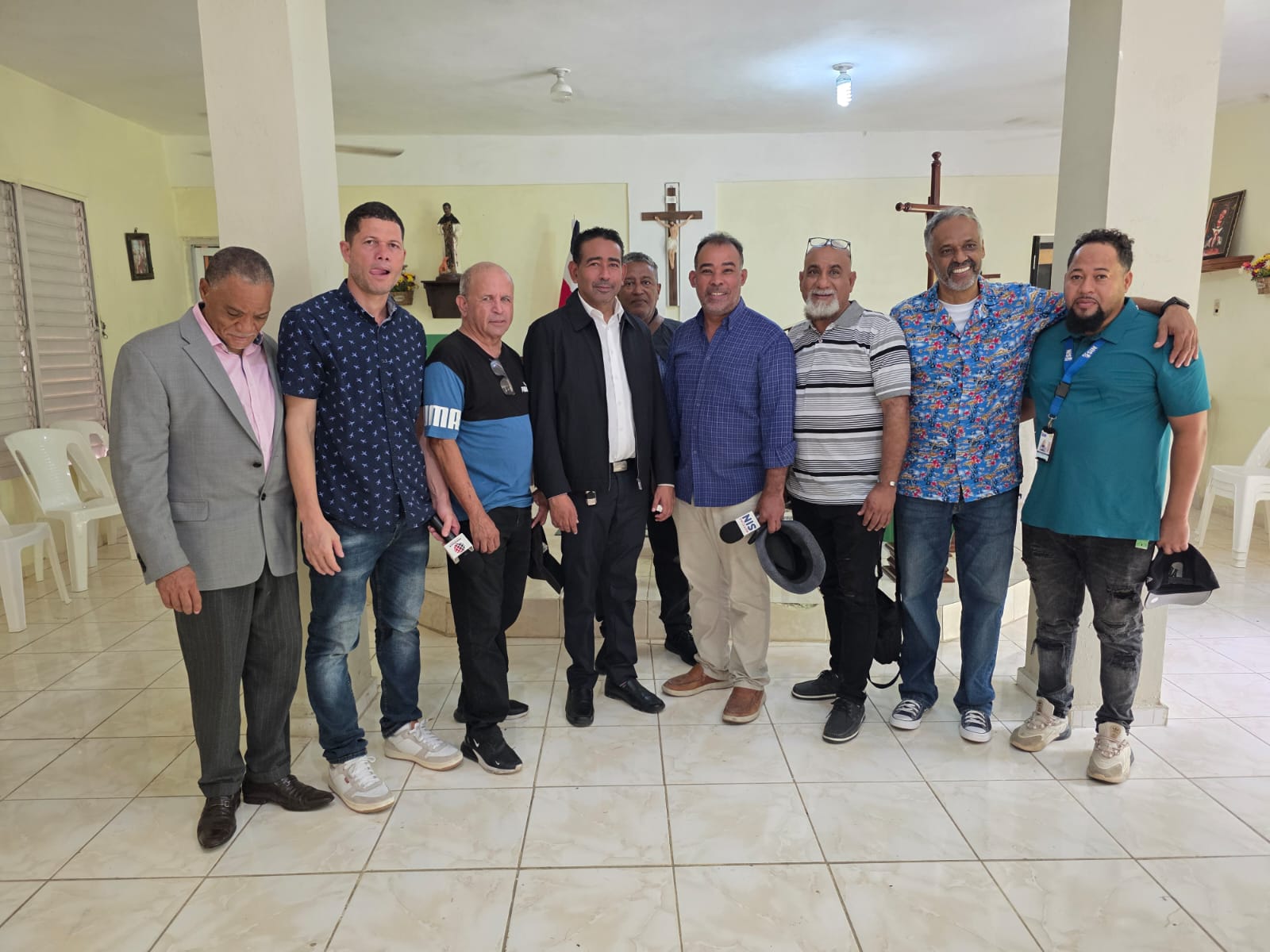 Colegio Dominicano de Locutores celebra misa de Acción de Gracias por pensiones otorgadas a locutores enfermos